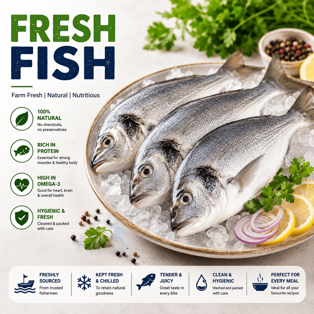 Local Fresh Fish 1Kg